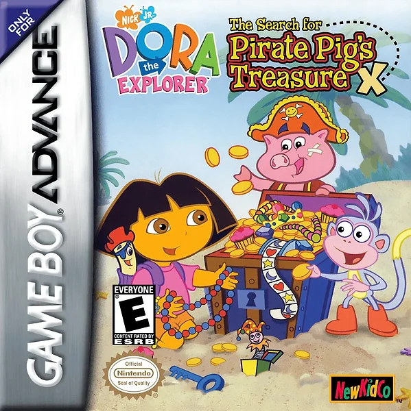 Dora the Explorer: The Search for Pirate Pig's Treasure box art