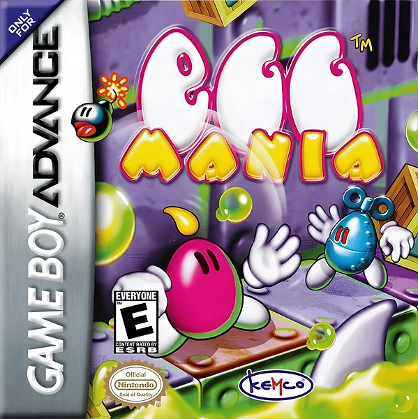 Egg Mania Box Art
