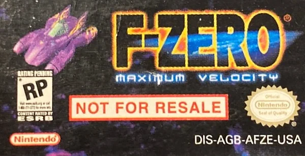 F-Zero: Maximum Velocity box art