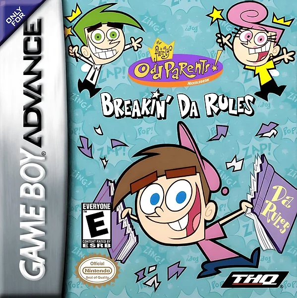 Fairly OddParents! Breakin' Da Rules Box Art