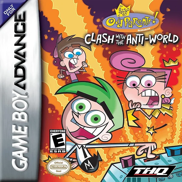 Fairly OddParents! Clash with the Anti-World Box Art