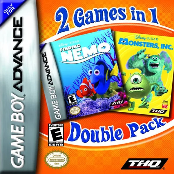 Finding Nemo & Monsters, Inc. Box Art