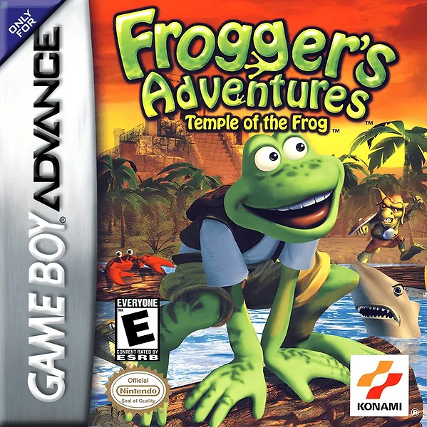 Frogger's Adventures: Temple of the Frog Box Art