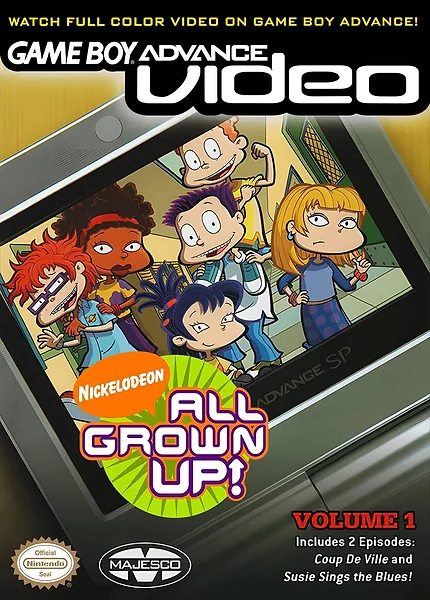 GBA Video: All Grown Up! - Volume 1 box art