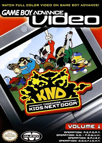 GBA Video: Codename Kids Next Door - Volume 1 Box Art