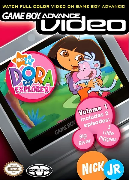 GBA Video: Dora the Explorer - Volume 1 Box Art