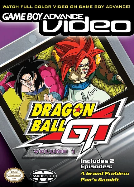 GBA Video: Dragon Ball GT - Volume 1 Box Art