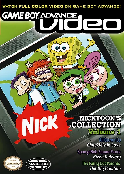 GBA Video: Nicktoons Collection - Volume 1 Box Art