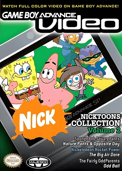 GBA Video: Nicktoons Collection - Volume 2 Box Art