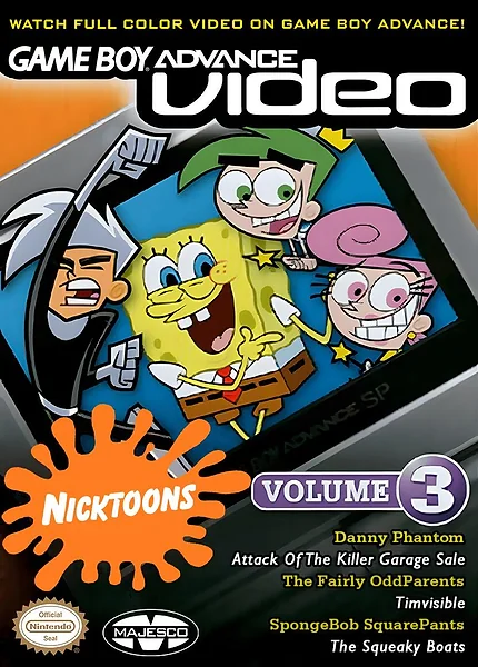 GBA Video: Nicktoons Collection - Volume 3 Box Art
