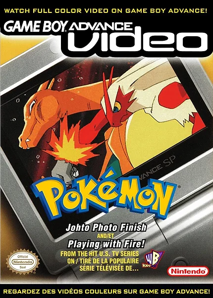 GBA Video: Pokemon - Johto Photo Finish Box Art