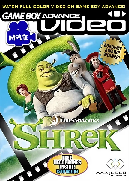 GBA Video: Shrek Box Art