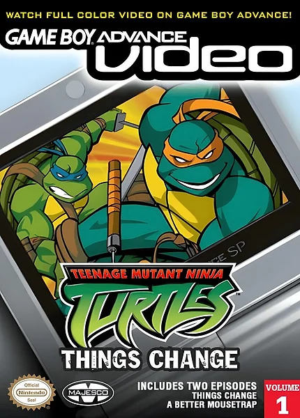 GBA Video: Teenage Mutant Ninja Turtles - Volume 1 box art