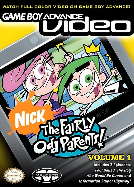 GBA Video: Fairly OddParents! - Volume 1 Box Art