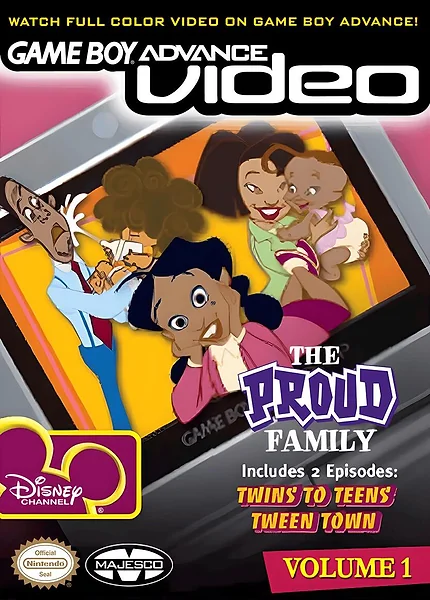 GBA Video: The Proud Family - Volume 1 Box Art