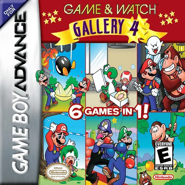 Game & Watch Gallery 4 box art