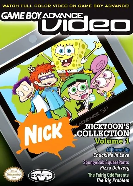 GBA Video: Nicktoons Collection - Volume 1 box art