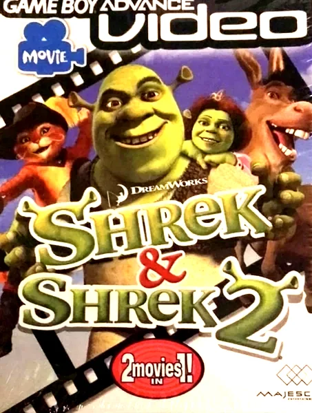 GBA Video Shrek & Shrek 2 box art