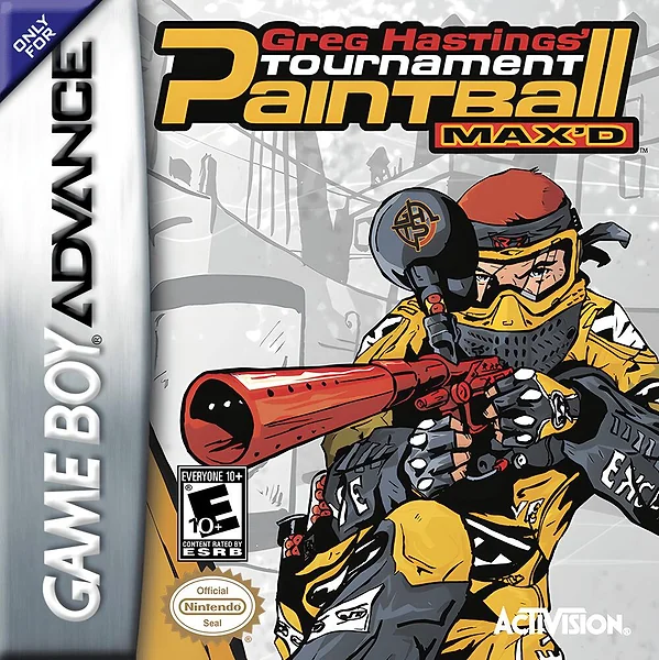 Greg Hastings' Tournament Paintball MAX'D Box Art