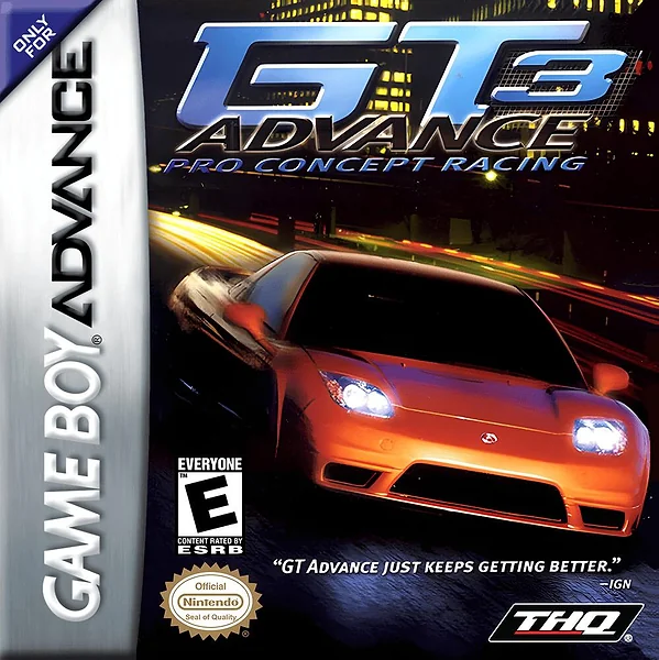 GT Advance 3: Pro Concept Racing box art