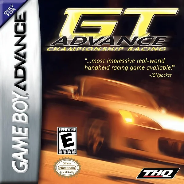 GT Advance: Championship Racing box art
