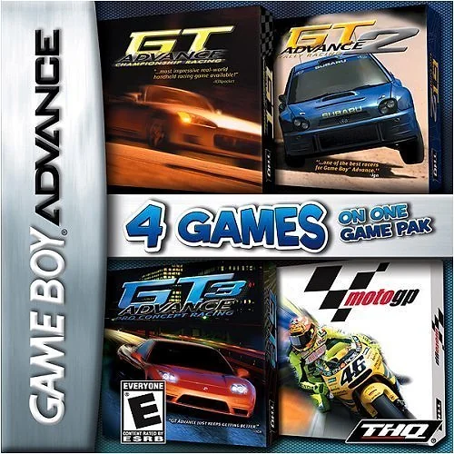 GT Advance Racing 4 Pack box art