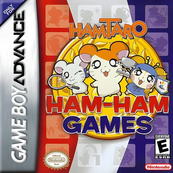 Hamtaro: Ham-Ham Games box art