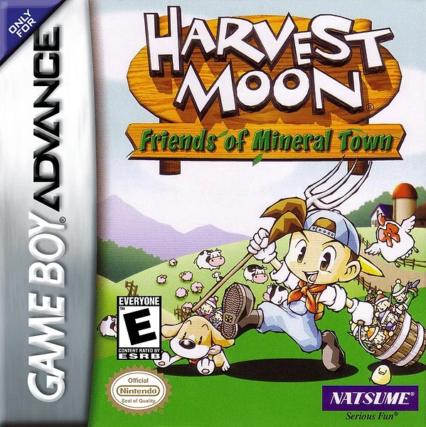 Harvest Moon: Friends of Mineral Town box art