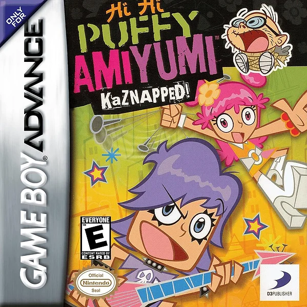 Hi Hi Puffy AmiYumi: Kaznapped! Box Art