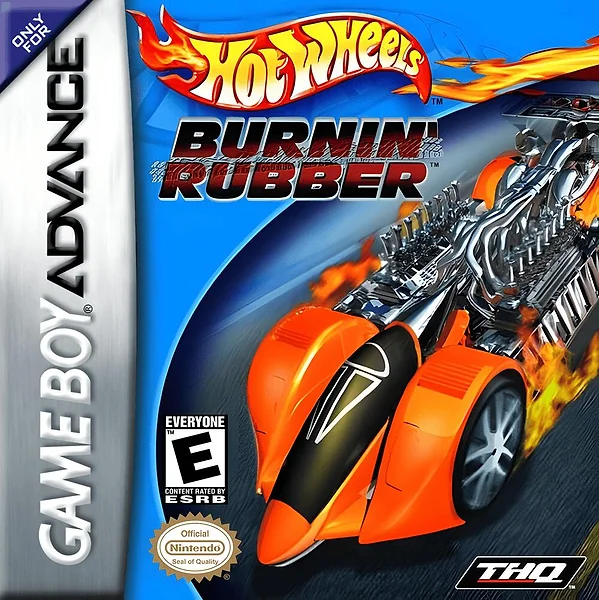 Hot Wheels: Burnin' Rubber box art