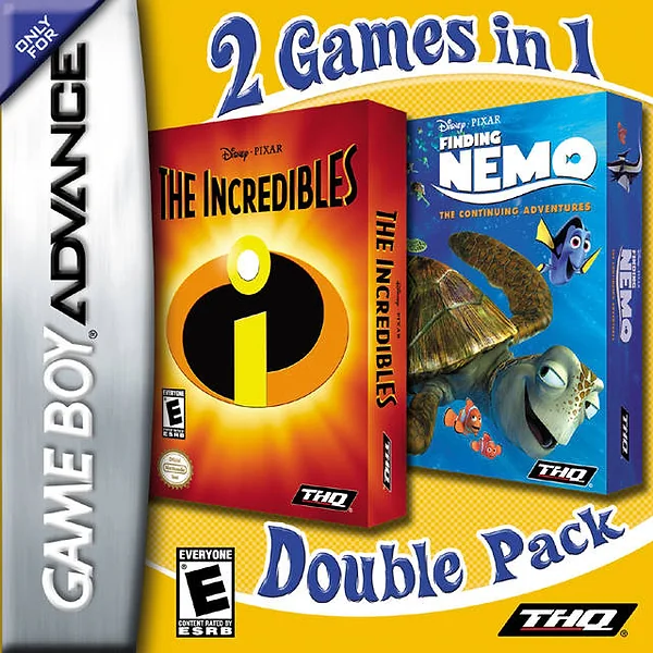 Incredibles - Finding Nemo box art
