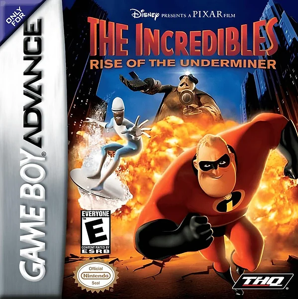 Incredibles: Rise of the Underminer box art