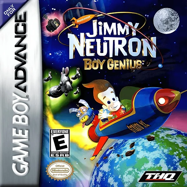 Jimmy Neutron: Boy Genius box art