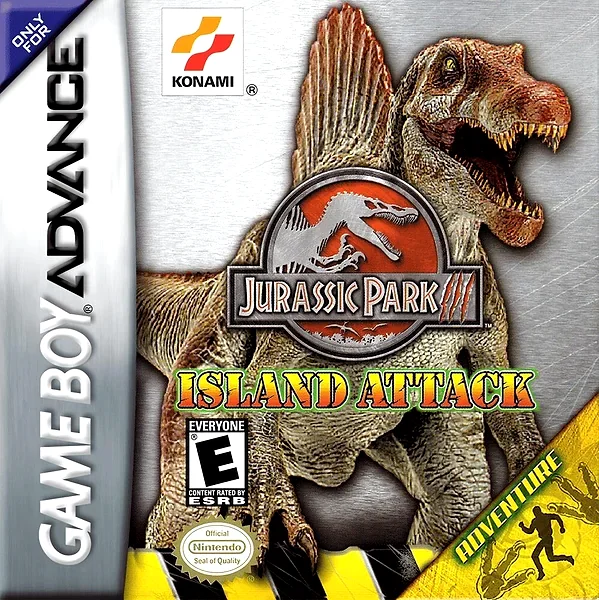 Jurassic Park III: Island Attack Box Art