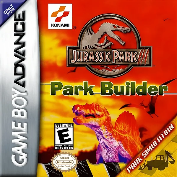 Jurassic Park III: Park Builder box art