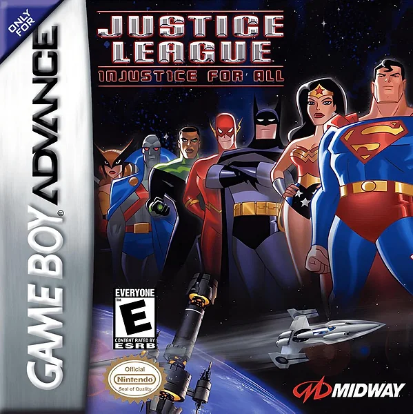 Justice League: Injustice for All Box Art