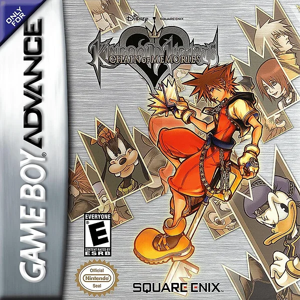 Kingdom Hearts: Chain of Memories Box Art