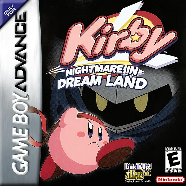 Kirby: Nightmare in Dream Land box art