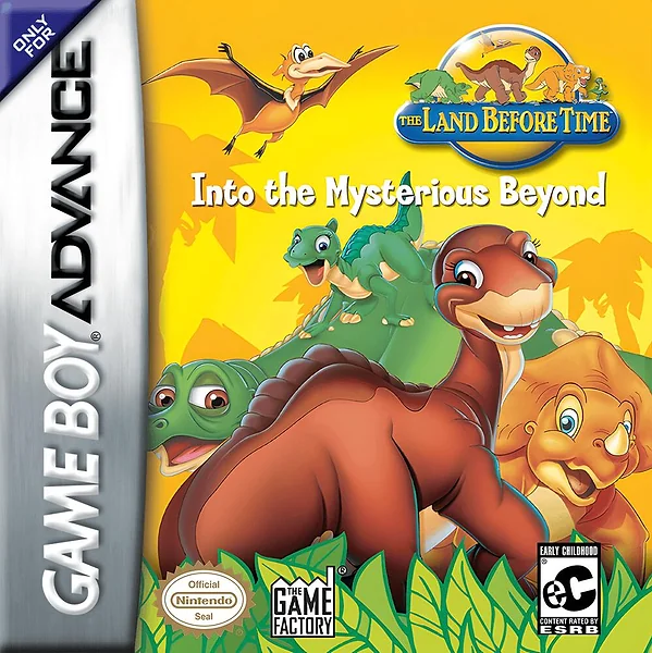 Land Before Time: Into the Mysterious Beyond Box Art