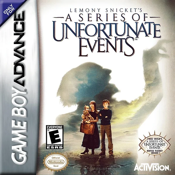 Lemony Snicket's A Series of Unfortunate Events Box Art