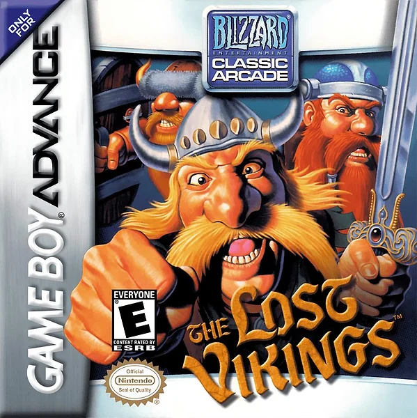 Lost Vikings Box Art