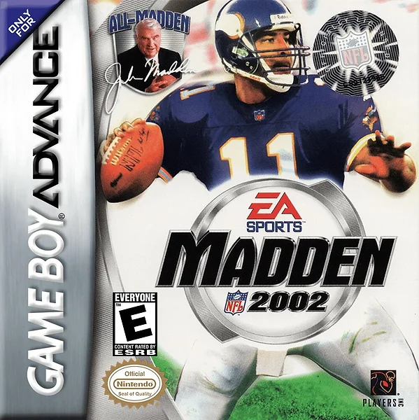 Madden NFL 2002 box art