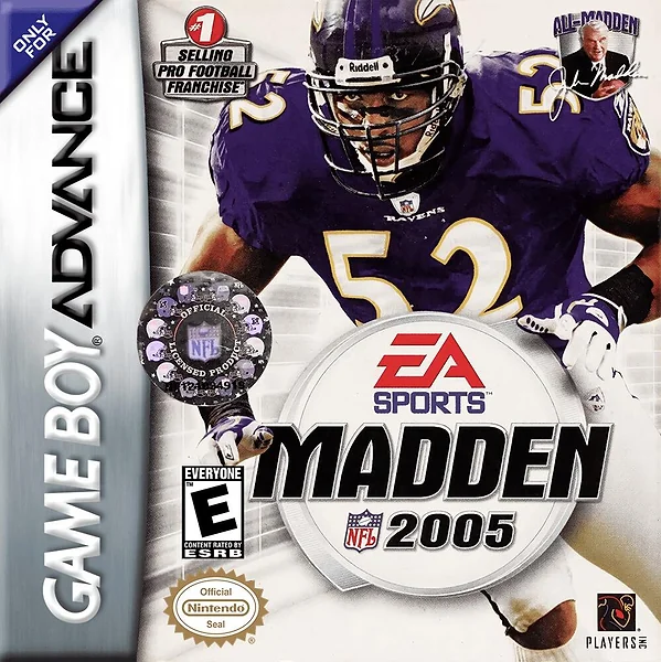 Madden NFL 2005 box art