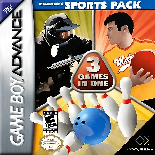 Majesco's Sports Pack Box Art