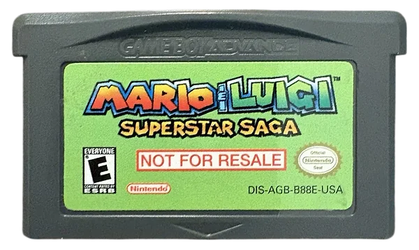 Mario & Luigi: Superstar Saga box art