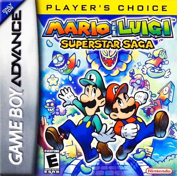Mario & Luigi: Superstar Saga box art