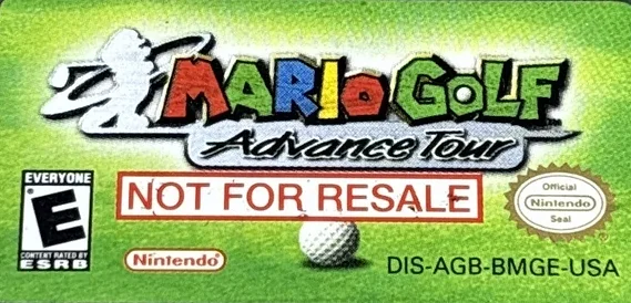 Mario Golf: Advance Tour box art
