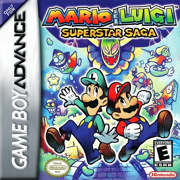 Mario & Luigi: Superstar Saga Box Art