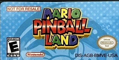Mario Pinball Land box art