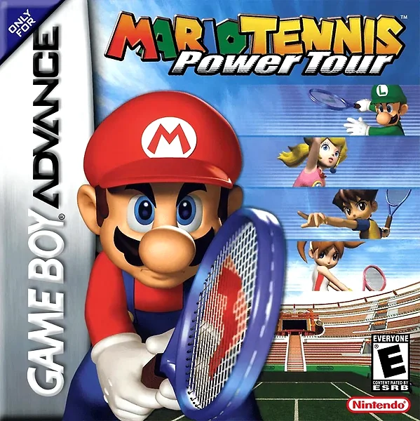 Mario Tennis: Power Tour box art